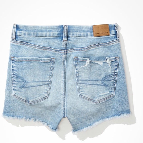 AE Ne(x)t level curvy denim shorts - Picture 6 of 6